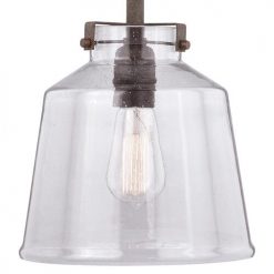 Coupon ✨ Patriot Lighting® Milone Rustic Bronze Pendant 😍 -Patriot Lighting Sales P0260 3