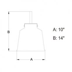 Coupon ✨ Patriot Lighting® Milone Rustic Bronze Pendant 😍 -Patriot Lighting Sales P0260 DWG