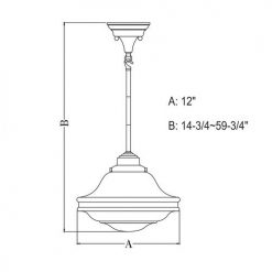 Best Pirce 😉 Patriot Lighting® Huntley Satin Nickel 1 Light Pendant 🧨 9 Best Pirce 😉 Patriot Lighting® Huntley Satin Nickel 1 Light Pendant 🧨 -Patriot Lighting Sales P0268 DWG