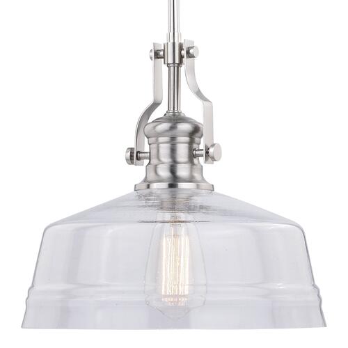 Hot Sale ⌛ Patriot Lighting® Beloit Satin Nickel Pendant 🔔 5 Hot Sale ⌛ Patriot Lighting® Beloit Satin Nickel Pendant 🔔 - Image 3