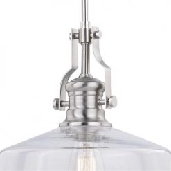 Hot Sale ⌛ Patriot Lighting® Beloit Satin Nickel Pendant 🔔 10 Hot Sale ⌛ Patriot Lighting® Beloit Satin Nickel Pendant 🔔 -Patriot Lighting Sales P0273 3