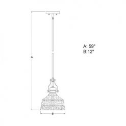 Hot Sale ⌛ Patriot Lighting® Beloit Satin Nickel Pendant 🔔 11 Hot Sale ⌛ Patriot Lighting® Beloit Satin Nickel Pendant 🔔 -Patriot Lighting Sales P0273 DWG