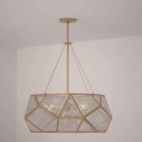 Hot Sale ⌛ Patriot Lighting® Euclid Aged Brass 5 Light Pendant ⌛ 8 Hot Sale ⌛ Patriot Lighting® Euclid Aged Brass 5 Light Pendant ⌛ - Image 6