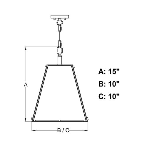 Budget ✨ Patriot Lighting® Tremont Matte Black 1 Light Pendant ⭐ 9 Budget ✨ Patriot Lighting® Tremont Matte Black 1 Light Pendant ⭐ - Image 7
