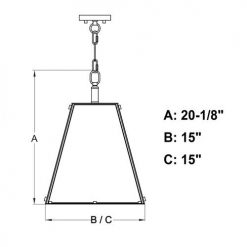 Wholesale ⭐ Patriot Lighting® Tremont Matte Black 4 Light Pendant 😍 -Patriot Lighting Sales P0323 DWG