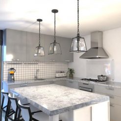 New 😉 Patriot Lighting® Grant Black 1 Light Mini Pendant 😉 -Patriot Lighting Sales P0346 L1