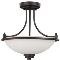Budget 😉 Patriot Lighting® Replacement Glass Shade For Camden Semi-Flush Mount ONLY 🥰