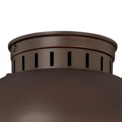 Coupon 🔔 Patriot Lighting® Harwich Burnished Bronze Outdoor Flush Mount Light 😉 -Patriot Lighting Sales T0143 2