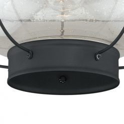 Cheapest 😍 Patriot Lighting® Chatham Textured Black Outdoor Flush Mount Light ✔️ -Patriot Lighting Sales T0144 2