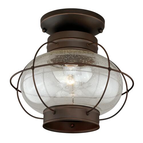 Outlet 🔥 Patriot Lighting® Chatham Burnished Bronze Outdoor Flush Mount Light 🛒 3 Outlet 🔥 Patriot Lighting® Chatham Burnished Bronze Outdoor Flush Mount Light 🛒