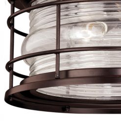 Cheap 🛒 Patriot Lighting® Hyannis Burnished Bronze 2-Light Outdoor Flush Mount Light 👍 -Patriot Lighting Sales T0166 3