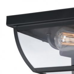 Brand new 🔔 Patriot Lighting® Granville Oil-Burnished Bronze 2-Light Outdoor Flush Mount Light 😉 -Patriot Lighting Sales T0212 1