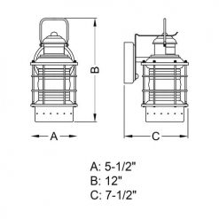 Buy 💯 Patriot Lighting® Dualux® Hyannis Textured Black Outdoor Wall Light 🎁 -Patriot Lighting Sales T0254 DWG