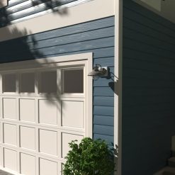 Budget 👏 Patriot Lighting® Dualux® Harwich Textured Gray Outdoor Wall Light 😍 -Patriot Lighting Sales T0261 LF4