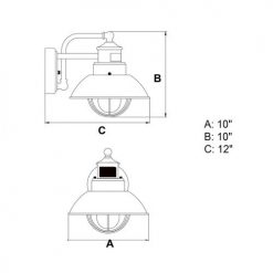 Discount 🎁 Patriot Lighting® Dualux® Harwich Textured Black Outdoor Wall Light 😀 13 Discount 🎁 Patriot Lighting® Dualux® Harwich Textured Black Outdoor Wall Light 😀 -Patriot Lighting Sales T0262 DWG