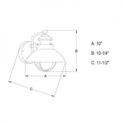 Hot Sale ❤️ Patriot Lighting® Harwich Textured Gray Outdoor Wall Light 🛒 -Patriot Lighting Sales T0267 DWG