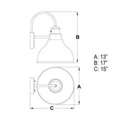 Promo ✨ Patriot Lighting® Delano Oil-Burnished Bronze Outdoor Wall Light 💯 -Patriot Lighting Sales T0319 DWG