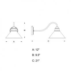 Wholesale 🎉 Patriot Lighting® Outland Aged Iron Outdoor Wall Light 😉 11 Wholesale 🎉 Patriot Lighting® Outland Aged Iron Outdoor Wall Light 😉 -Patriot Lighting Sales T0351 DWG