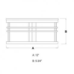 Brand new 🔔 Patriot Lighting® Wrightwood Vintage Black 2-Light Outdoor Flush Mount Light ⌛ -Patriot Lighting Sales T0361 DWG