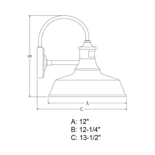 Outlet 🎉 Patriot Lighting® Dualux® Dorado Satin Silver Outdoor Wall Light 😍 7 Outlet 🎉 Patriot Lighting® Dualux® Dorado Satin Silver Outdoor Wall Light 😍 - Image 5