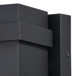 New 💯 Patriot Lighting® Lavage Textured Black LED Outdoor Wall Light ✔️ -Patriot Lighting Sales T0396 2