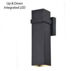 Discount 👏 Patriot Lighting® Lavage Textured Black LED Outdoor Wall Light 🤩 -Patriot Lighting Sales T0398 3
