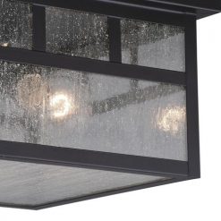 Best deal ⌛ Patriot Lighting® Mission Oil-Burnished Bronze 2-Light Outdoor Flush Mount Light ⭐ -Patriot Lighting Sales T0440 2