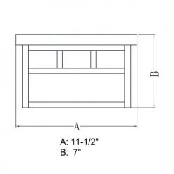 Best deal ⌛ Patriot Lighting® Mission Oil-Burnished Bronze 2-Light Outdoor Flush Mount Light ⭐ -Patriot Lighting Sales T0440 DWG