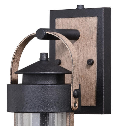 Promo 🎁 Patriot Lighting® Cumberland Textured Dark Bronze And Burnished Oak Outdoor Wall Light ✨ 4 Promo 🎁 Patriot Lighting® Cumberland Textured Dark Bronze And Burnished Oak Outdoor Wall Light ✨ - Image 2