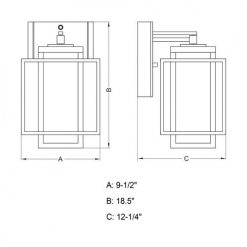 Best deal 🔔 Patriot Lighting® Hyde Park Espresso Bronze 3-Light Outdoor Wall Light ✨ -Patriot Lighting Sales T0468 DWG