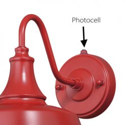 Cheapest 🔔 Patriot Lighting® Dorado Red Outdoor Wall Light ⭐ -Patriot Lighting Sales T0486 4