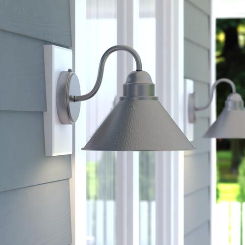 Coupon 💯 Patriot Lighting® Outland Brushed Pewter Outdoor Wall Light 🎁 6 Coupon 💯 Patriot Lighting® Outland Brushed Pewter Outdoor Wall Light 🎁 - Image 4
