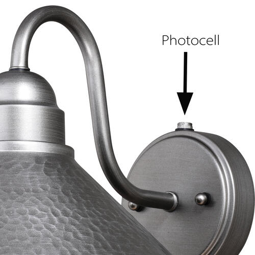 Wholesale ⭐ Patriot Lighting® Outland Brushed Pewter Outdoor Wall Light 🌟 5 Wholesale ⭐ Patriot Lighting® Outland Brushed Pewter Outdoor Wall Light 🌟 - Image 3