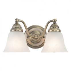 Brand new 🤩 Patriot Lighting® Standford Antique Brass 2 Light Vanity Light 🔥