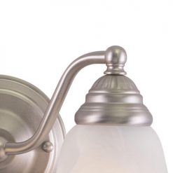 Budget 🤩 Patriot Lighting® Standford Brushed Nickel 2 Light Vanity Light ⌛ 9 Budget 🤩 Patriot Lighting® Standford Brushed Nickel 2 Light Vanity Light ⌛ -Patriot Lighting Sales VL35122BN 3