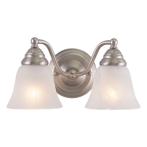Budget 🤩 Patriot Lighting® Standford Brushed Nickel 2 Light Vanity Light ⌛ 3 Budget 🤩 Patriot Lighting® Standford Brushed Nickel 2 Light Vanity Light ⌛