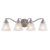 Brand new 😀 Patriot Lighting® Standford Brushed Nickel 4 Light Vanity Light 🧨 2 Brand new 😀 Patriot Lighting® Standford Brushed Nickel 4 Light Vanity Light 🧨 -Patriot Lighting Sales VL35124BN