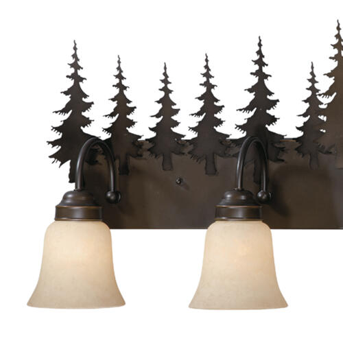 Brand new ⌛ Patriot Lighting® Yosemite Burnished Bronze 4 Light Vanity Light 😉 4 Brand new ⌛ Patriot Lighting® Yosemite Burnished Bronze 4 Light Vanity Light 😉 - Image 2