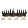 Brand new ⌛ Patriot Lighting® Yosemite Burnished Bronze 4 Light Vanity Light 😉 -Patriot Lighting Sales VL55504BBZ