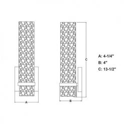Best deal ⌛ Patriot Lighting® Vilo Satin Nickel 1 Light Vanity Light 🌟 17 Best deal ⌛ Patriot Lighting® Vilo Satin Nickel 1 Light Vanity Light 🌟 -Patriot Lighting Sales W0049 DWG