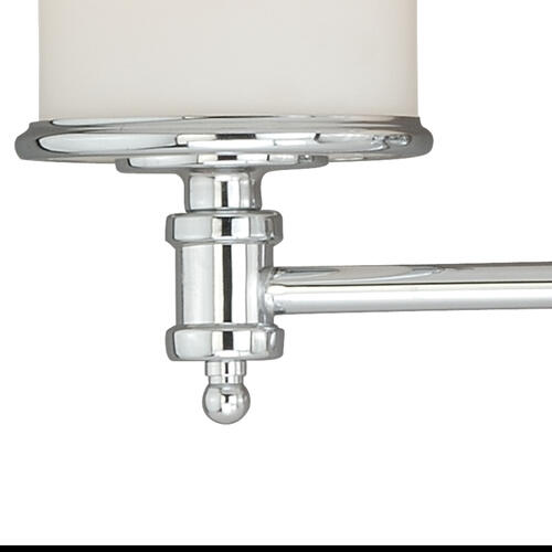 Hot Sale ⌛ Patriot Lighting® Carlisle Chrome 4 Light Vanity Light 🥰 5 Hot Sale ⌛ Patriot Lighting® Carlisle Chrome 4 Light Vanity Light 🥰 - Image 3