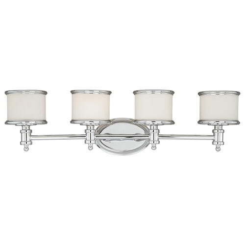 Hot Sale ⌛ Patriot Lighting® Carlisle Chrome 4 Light Vanity Light 🥰 3 Hot Sale ⌛ Patriot Lighting® Carlisle Chrome 4 Light Vanity Light 🥰