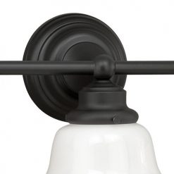 Promo 😀 Patriot Lighting® Huntley Oil Rubbed Bronze 3 Light Vanity Light 👍 -Patriot Lighting Sales W0170 4