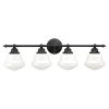 Best Pirce ✔️ Patriot Lighting® Huntley Oil Rubbed Bronze 4 Light Vanity Light 🤩 -Patriot Lighting Sales W0172