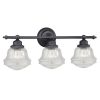 Best Pirce 🎁 Patriot Lighting® Huntley Oil Rubbed Bronze 3 Light Vanity Light 🛒 -Patriot Lighting Sales W0190