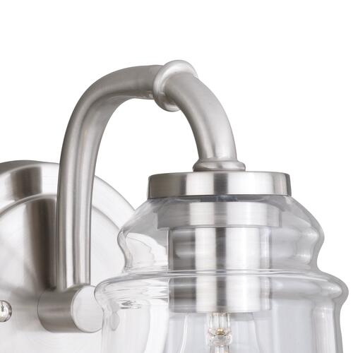 Buy 🥰 Patriot Lighting® Toledo Satin Nickel 1 Light Vanity Light 😀 5 Buy 🥰 Patriot Lighting® Toledo Satin Nickel 1 Light Vanity Light 😀 - Image 3