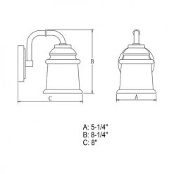 Buy 🥰 Patriot Lighting® Toledo Satin Nickel 1 Light Vanity Light 😀 11 Buy 🥰 Patriot Lighting® Toledo Satin Nickel 1 Light Vanity Light 😀 -Patriot Lighting Sales W0239 DWG