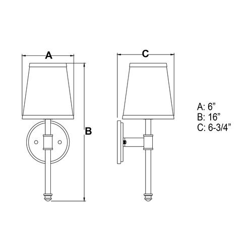 Hot Sale ⌛ Patriot Lighting® Ritz Satin Nickel 1 Light Vanity Light 🧨 8 Hot Sale ⌛ Patriot Lighting® Ritz Satin Nickel 1 Light Vanity Light 🧨 - Image 6