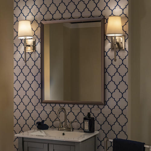 Hot Sale ⌛ Patriot Lighting® Ritz Satin Nickel 1 Light Vanity Light 🧨 7 Hot Sale ⌛ Patriot Lighting® Ritz Satin Nickel 1 Light Vanity Light 🧨 - Image 5