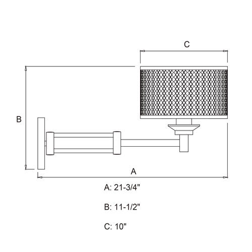 Deals 😀 Patriot Lighting® Polk Warm Pewter 1 Light Wall Light 💯 7 Deals 😀 Patriot Lighting® Polk Warm Pewter 1 Light Wall Light 💯 - Image 5
